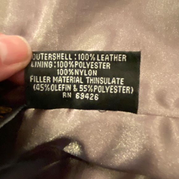 Vintage Wilson’s BlackLeather Trench Coat w Removable Lining / Size S - Picture 13 of 16